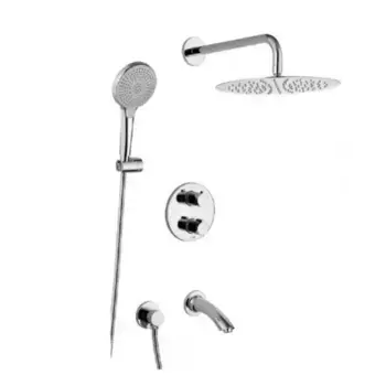 Душевая система «Lemark» Yeti LM7822C с термостатом хром