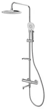 Душевая система «Milardo» Ideal Spa ILSSBTHM06 с термостатом хром