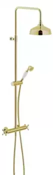 Душевая система «Nobili» Grazia GRC0030/50GDP с термостатом золото