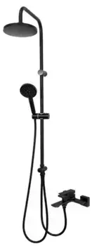 Душевая система «Orange» Lutz M04-932b чёрная матовая