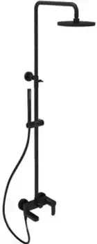 Душевая система «Paffoni» Blu ZCOL632NO чёрная матовая