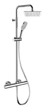 Душевая система «Remer» Elegance EQ32A8CPUFD25G с термостатом хром