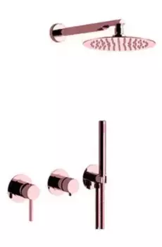 Душевая система «Remer» X-Style X96S02PG розовое золото
