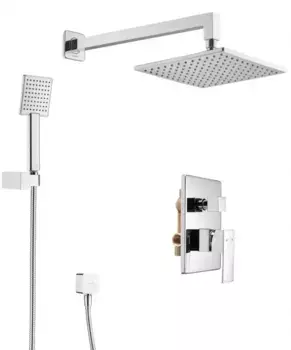 Душевая система «Swedbe» Platta 5540 хром