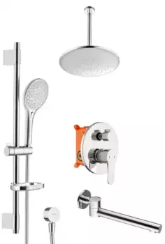 Душевая система «Swedbe» Platta 5543 хром