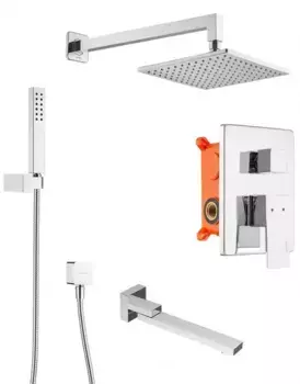 Душевая система «Swedbe» Platta 5546 хром