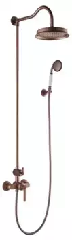 Душевая система «Swedbe» Terracotta Art 2511 тёмная бронза