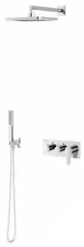 Душевая система «Teska» Euro X EX3760 с термостатом хром