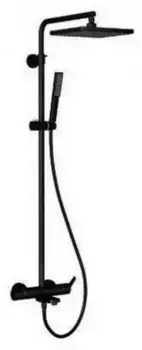 Душевая система «Teska» Galaxy DK3308 чёрная матовая