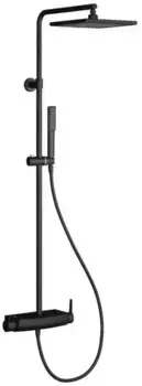 Душевая система «Teska» Mira DK2981 чёрная матовая