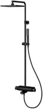 Душевая система «Teska» Mira DK3780 чёрная матовая