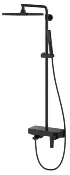 Душевая система «Teska» Niagara NG3580 чёрная матовая