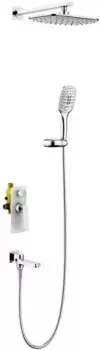 Душевая система «Timo» Helmi SX-4099/00-16SM хром/белая