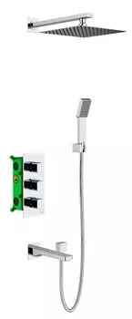 Душевая система «Timo» Petruma SX-504900SM с термостатом хром