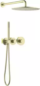 Душевая система «Timo» Saona SX-2359/17SM с термостатом матовое золото