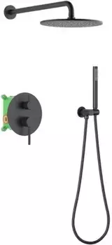 Душевая система «Timo» Saona SX-2369/03SM чёрная матовая
