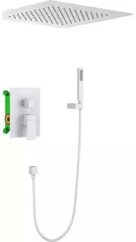 Душевая система «Timo» Selene SX-2029/16SM белая матовая