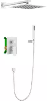 Душевая система «Timo» Selene SX-2069/16SM белая матовая