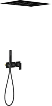 Душевая система «Timo» Selene SX-2129/03SM чёрная матовая