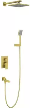 Душевая система «Timo» Selene SX-3069/17SM матовое золото