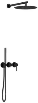 Душевая система «Vincea» Groove VSFW-4G01MB чёрная