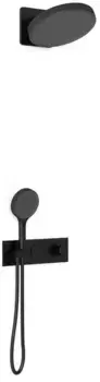 Душевая система «Vincea» Inspire VSFW-422TI3MB с термостатом чёрная