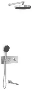 Душевая система «Vincea» Inspire VSFW-432TI2CH с термостатом хром