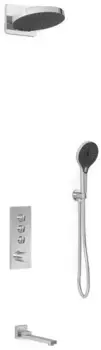 Душевая система «Vincea» Inspire VSFW-433TI1CH с термостатом хром