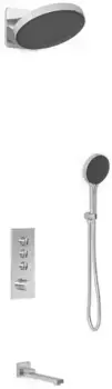 Душевая система «Vincea» Inspire VSFW-433TI3CH с термостатом хром