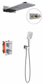 Душевая система «Vincea» VSFW-103TCH с термостатом хром
