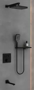 Душевая система «Vincea» VSFW-4311RMB чёрная