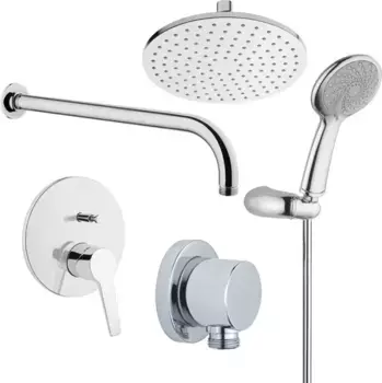 Душевая система «Vitra» Solid S A49264EXP хром