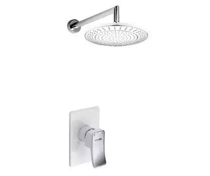 Душевая система «WasserKRAFT» A12667W белая/хром