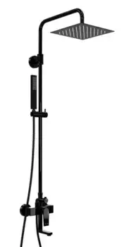 Душевая система «WasserKRAFT» A16701 чёрная