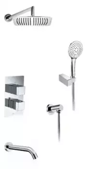 Душевая система «WasserKRAFT» A171519 с термостатом хром