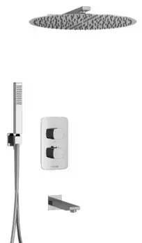 Душевая система «WasserKRAFT» A178644 с термостатом хром