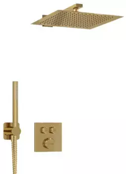 Душевая система «WasserKRAFT» Sauer A7148.183.261.280.197.281 Thermo с термостатом золото