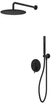 Душевая система «Whitecross» Y YSET04BL чёрная матовая