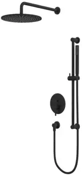 Душевая система «Whitecross» Y YSET05BL чёрная матовая