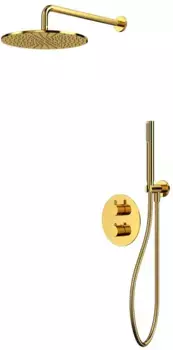 Душевая система «Whitecross» Y YSET08GL с термостатом золото