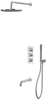 Душевая система «Whitecross» Y YSET11CR с термостатом хром