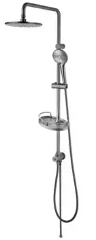 Душевая стойка «Lemark» Bronx LM3788GM графит