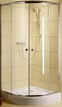 Душевое ограждение «Radaway» Classic A 80/80 четверть круга прозрачный/хром без поддона