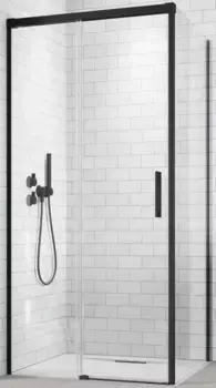 Душевое ограждение «Radaway» Idea Black KDJ 140/90 прямоугольный прозрачный/чёрный левый без поддона