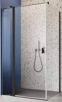 Душевое ограждение «Radaway» Nes Black KDJ II 110/70 прямоугольный прозрачный/чёрный левый без поддона