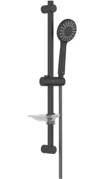 Душевой гарнитур «Акватек» Бетта AQ2015MB чёрный матовый