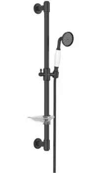 Душевой гарнитур «Акватек» Классик AQ2020MB чёрный матовый