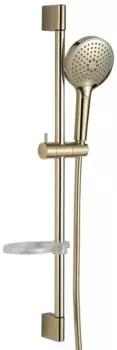 Душевой гарнитур «AQUAme» AQM8101BG шлифованное золото