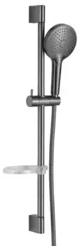 Душевой гарнитур «AQUAme» AQM8101GM оружейная сталь