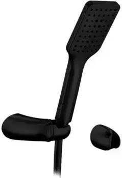 Душевой гарнитур «E.C.A.» Tiera 102117342C1EX чёрный матовый